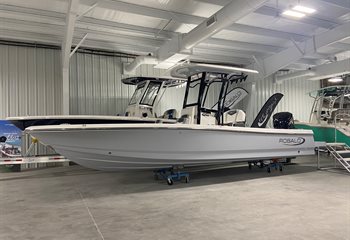 2025 Robalo 246 Cayman Alloy Gray Boat